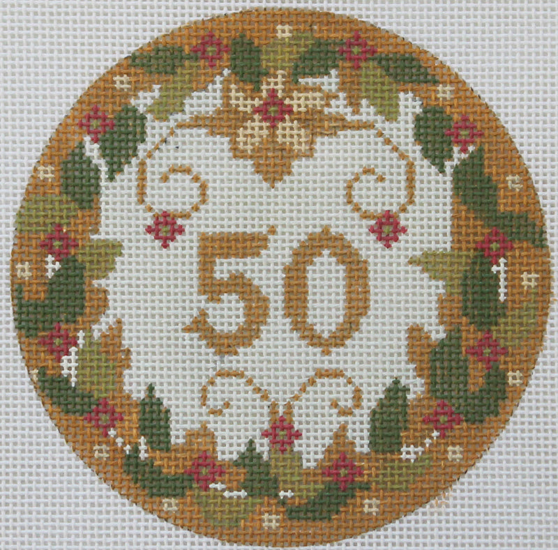 Celebrate 50 ornament
