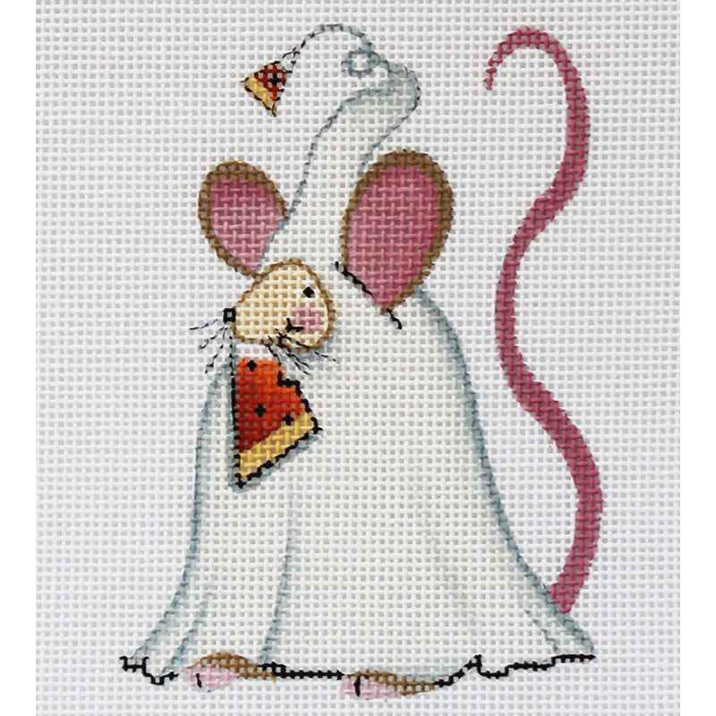 Whimsical Ghost Mouse by Lainey Daniels