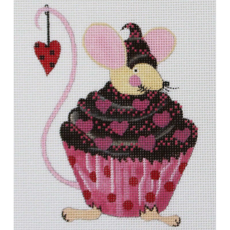 Whimsical Valentine's Day Mouse by Lainey Daniels