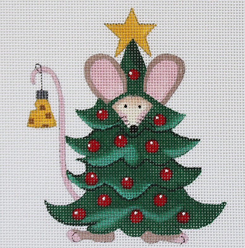 Whimsical X-Mas Tree Mouse by Lainey Daniels
