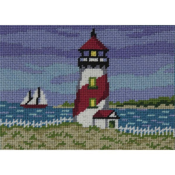 Easy Needlepoint Kit Red Lighthouse