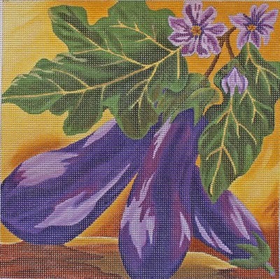 Eggplant by Karen Dukes - Canvas Only