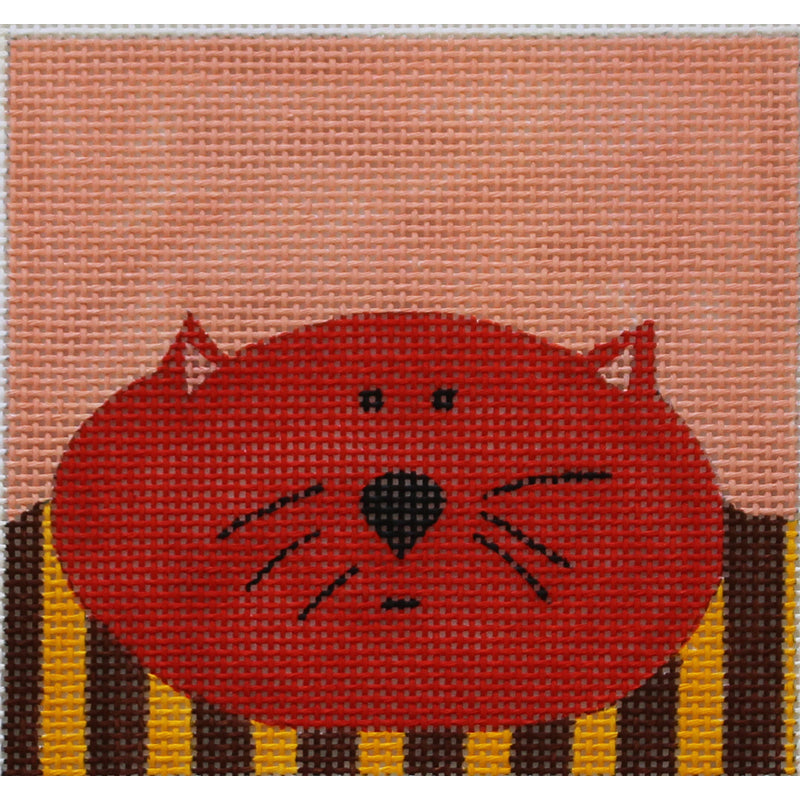 Fat Cat Easy Stitch needlepoint