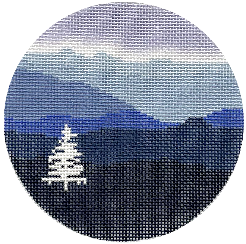 Blue Ridge Mountains Winter Ornament