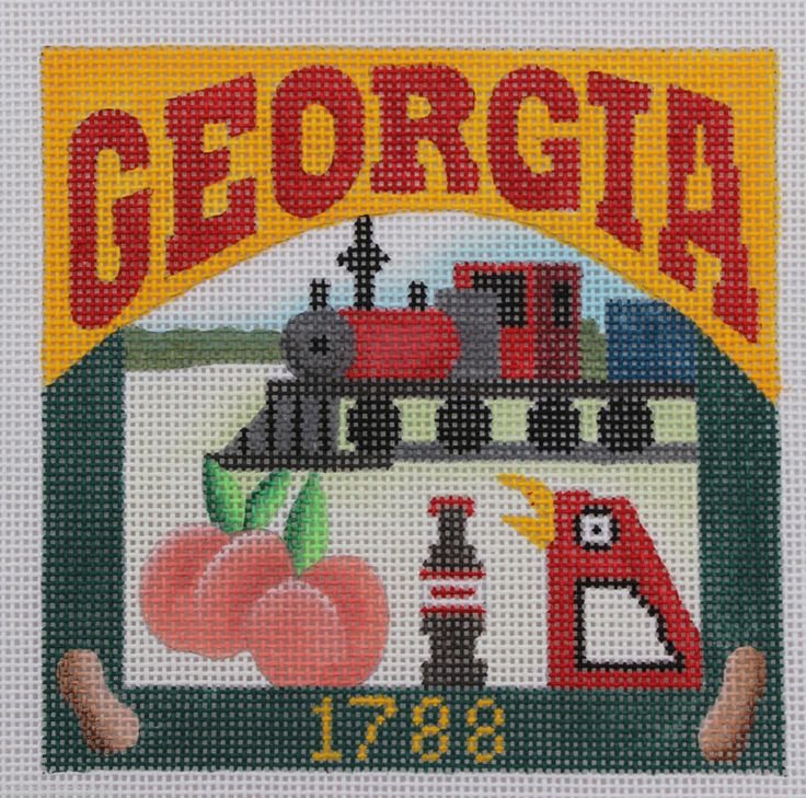 Georgia Needlepoint - Canvas Only