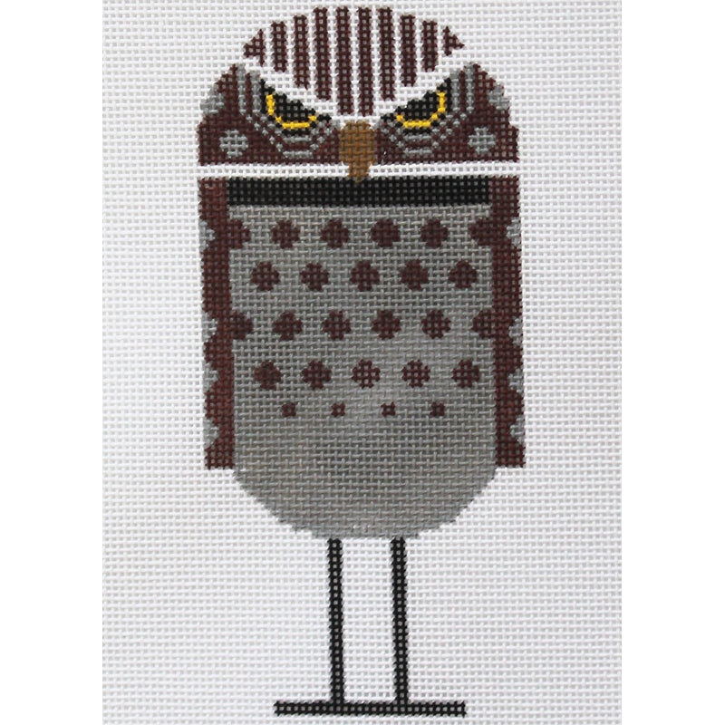 Burrowing Owl mini by Charley Harper