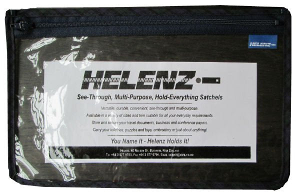 Helenz Bag 10" x 7" - Blue Plaid