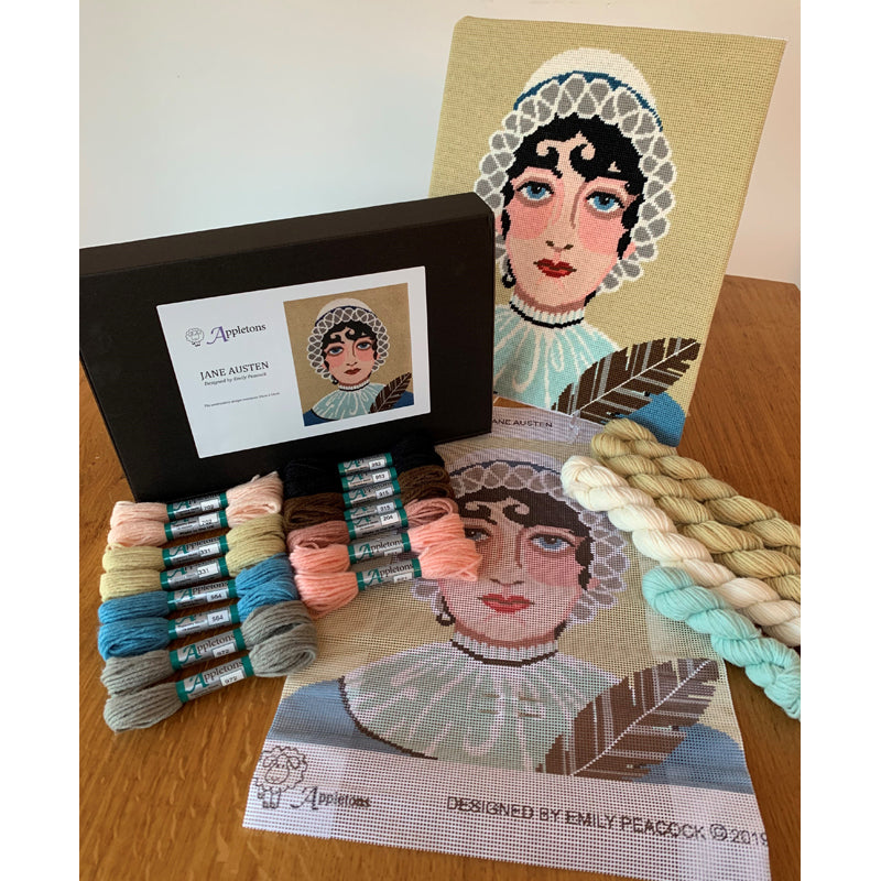 Jane Austen - British Artist needlepoint kit