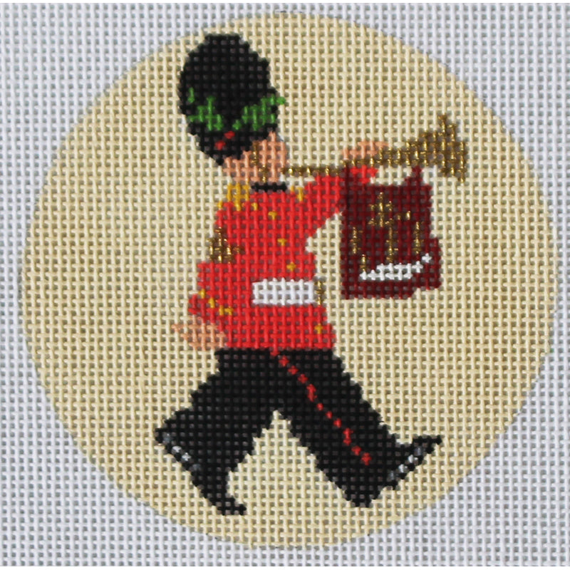 London Needlepoint Ornament Series: The Queen's Guard