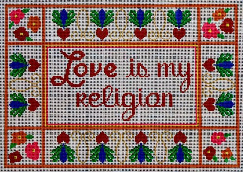 Love is my Religion - Canvas Only