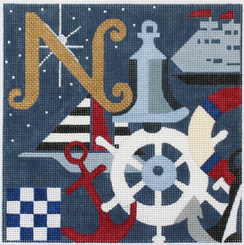 Nautical Collage by Melissa Prince