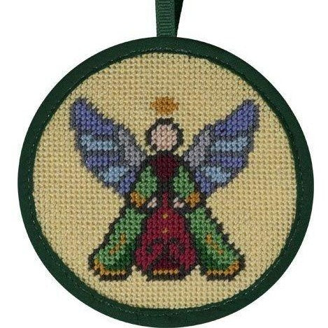 angel needlepoint christmas ornament kit by Stitch ups