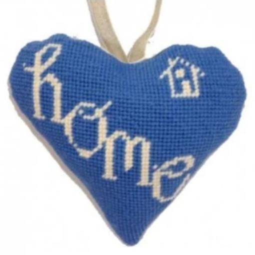 Needlepoint Ornament Heart Home