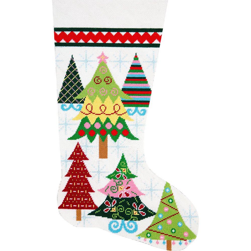 NeedlepointUS: Primavera Needlepoint Christmas Stocking Kit