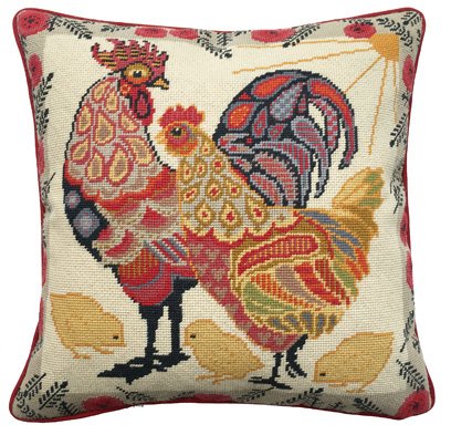Painted Chickens Needlepoint Kit