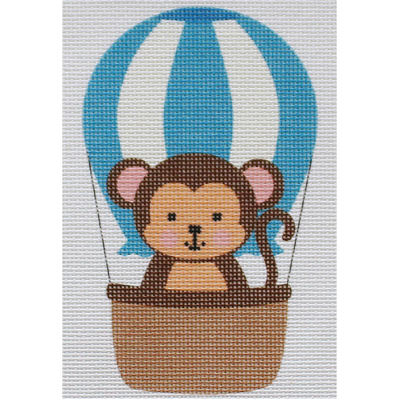 BALLOON Monkey Blue by Pepperberry Designs