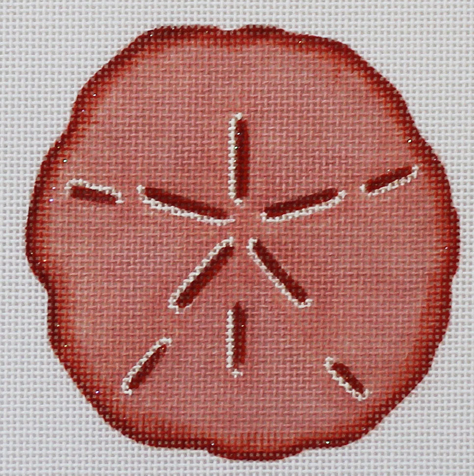 Seashells by Pepperberry Designs: Sand dollar - coral