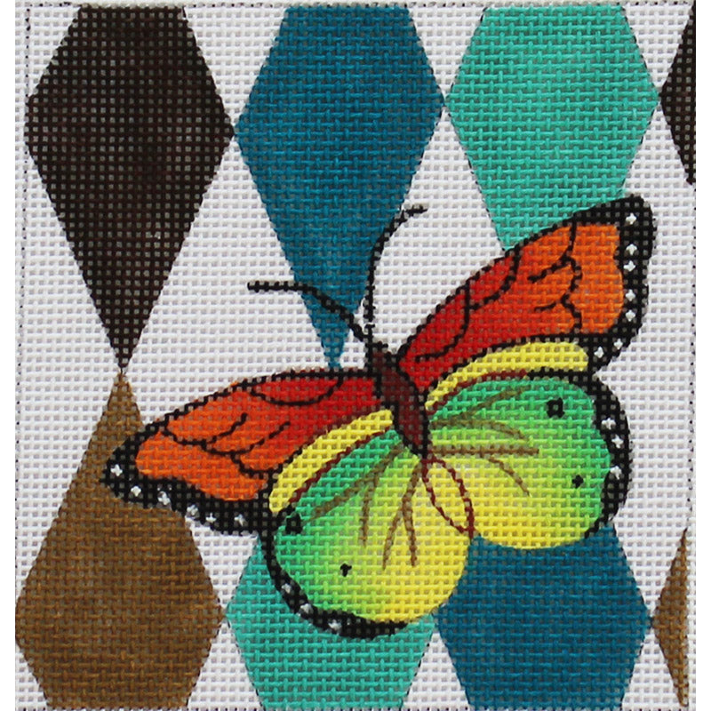 Butterfly on diamond pattern by Colors of praise