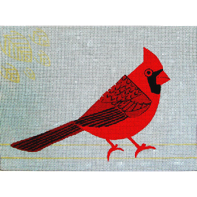Cardinal Needlepoint By Anna See