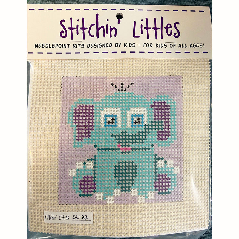 SL-22 - Stitchin' Littles Kit Ellie the Elephant