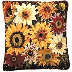 Sunflower Harvest Primavera Needlepoint